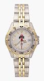 Ohio State Buckeyes Athletic O All Star Watch with Stainless Steel Band - Women's