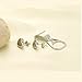 Bystar Women's Earrings Smooth Heart Shaped Stainless Steel Stud Earring Anti-allergy Classical Design