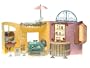 4-Ever Best Friends - Chill Out Room Doll House with Balcony,Vanity, Game Room, Library, Juice Bar, & Furniture