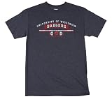 Wisconsin Badgers Distressed Logo Short Sleeve T-Shirt