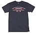Wisconsin Badgers Distressed Logo Short Sleeve T-Shirt (X-Large, Charcoal)