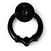 2pcs Vintage Cabinet Drawer Dresser Cupboard Pull Handle Knob-Matte Black
