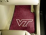 Virginia Tech Hokies New Car Auto Floor Mats Front Seat