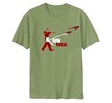 T SHIRT GREEN OLIVO 'XXXL' KRAV MAGA