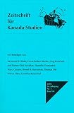 Produkt-Bild: Zeitschrift f&uuml;r Kanada-Studien: 1/2004: BD 44