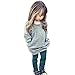 Elevin(TM)Toddler Kids Girls Autumn Warm Long Sleeve T-shirt +Long Pants Outfit