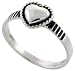 Sterling Silver Heart Ring