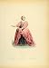 1870 Copper Engraving French Lady Renaissance Costume Dress Ruff Collar France - Original Copper Eng