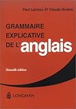 Grammaire explicative de l'anglais