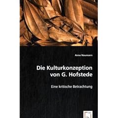 Die Kulturkonzeption von G. Hofstede: Eine kritische Betrachtung