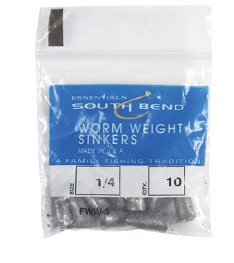 South Bend Worm Weight 1/4 oz (Black)