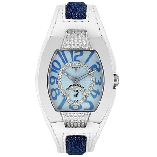 TechnoMarine Women's Butterfly Semi Pave Watch #DLRSD01