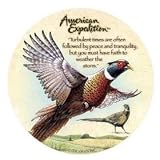 American Expedition Pheasant Stone Coasters (4)