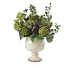 Artichoke and Hydrangea Silk Flower Arrangement