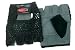 Airuis Retro Mesh Half Finger Cycling Gloves, Small, Black