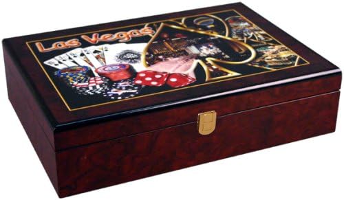 Poker Chip Case - 200 Chips (Black) (4.5" H x 14" W x 11" D)