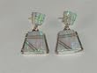 Navajo Indian Jewelry Opal Earrings - ER-0025