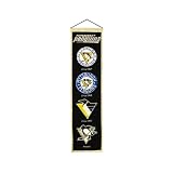 Pittsburgh Penguins Logo Heritage Wool Banner
