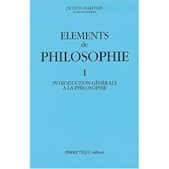 El�ments de philosophie, tome 1. Introduction g�n�rale � la philosophie, 1963