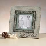 Just Like Dad Photo Picture Frame by Heartstone Demdaco Collection