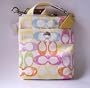 Coach Scribble Signature Swing Pack Messenger Crossbody Bag 41187