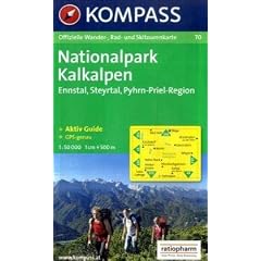 Nationalpark Kalkalpen: 1 : 50 000. Ennsthal, Steyrtal, Pyhrn-Priel-Region. Offizielle Wander-, Bike- und Skitourenkarte. GPS-genau