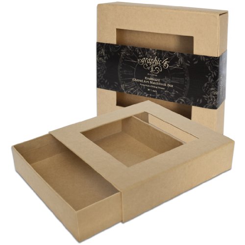 Graphic 45 8 by 8-Inch Matchbook Box