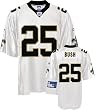 Men`s New Orleans Saints #25 Reggie Bush Road Replica Jersey