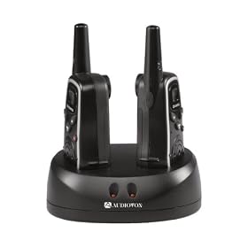 Click here to buy Audiovox GMRS672CH 6-Mile 2-Way Radio Twin Pack with Dual Desktop Charger by Audiovox.