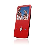 Ematic EM164VIDR 1.5-Inch 4 GB MP3 Video Player (Red)