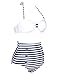 Mommyonline Retro 50s Pinup Rockabilly Vintage High Waist Bikini Swimwear Swimsuits