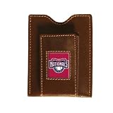 WASHINGTON NATIONALS BROWN MAGNETIC WALLET MONEY CLIP