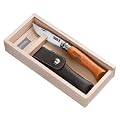 Opinel 815 Plumier avec Couteau N�8 Carbone + Gaine avec Mousqueton