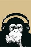 Produkt-Bild: 1art1 39366 Steez - Lounge, Monkee Poster (91 x 61 cm)