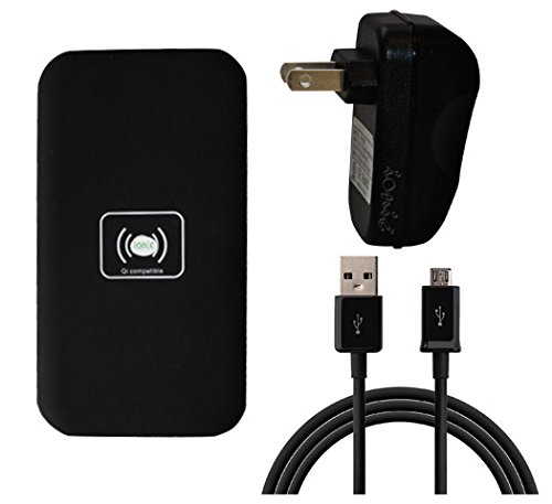 Samsung Galaxy Note 7/ S7 / Galaxy S7 Edge / Galaxy S6 / S6 Edge/ S6 Edge+/ Note 5 Wireless Charger,Ionic Wireless Charger Kit [Wall USB + Micro 2.0 cable + wireless charging pad] for Samsung Galaxy S7 / Galaxy S7 Edge / Galaxy S6 / S6 Edge/ S6 Edge+