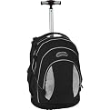 J World Kid Ergonomic Rolling Backpack - Black