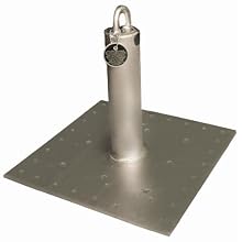 Guardian Fall Protection 00645 CB-12 CB Galvanized Roof Anchor, 12-Inch Tall