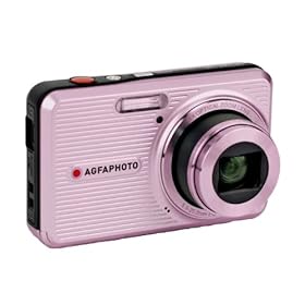 AGFAPHOTO Optima 145 PK 14 MP Digital Camera with 5x Optical Zoom, Pink
