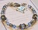 Message of Love Jewelry Graduation Bracelet with RN Charm - Choice of Sizes