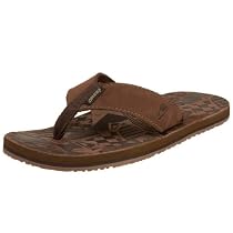 Reef Men's Leather Smoothy Flip Flop
