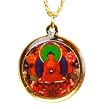Two Sided Medicine Buddha / Tara Colorful Pendant