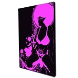 Retro Bikini Afro Canvas