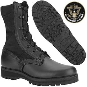 Mens Altama� 9 3-layer Jungle Mil. Spec Boot Black by Altama