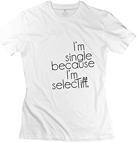 Women's Tee Geek Single Selectiff T Shirt White Size L