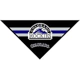 Colorado Rockies Pet Dog Baseball Jersey Bandana S/M