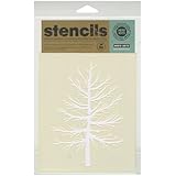 Hero Arts Elegant Pine Stencil