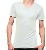 グンゼ BODY WILD HOTMASIC VネックTシャツ【発熱＋湿度コントロール】 BWW015H