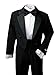 Spring Notion Boys' Black Classic Tuxedo with Tail