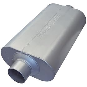 Flowmaster 53055 50 SUV Muffler - 3.00" Center In / 3.00" Center Out - Moderate Sound