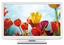 Toshiba 19EL834G 47 cm (19 Zoll) LED-Backlight-Fernseher (HD-Ready, 100 HZ AMR, DVB-T/-C, CI+) wei&szlig;